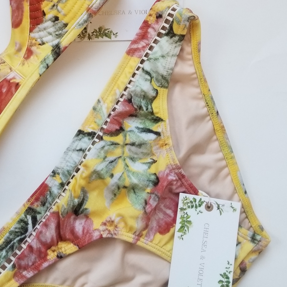 Chelsea & Violet Bikini  yellow …